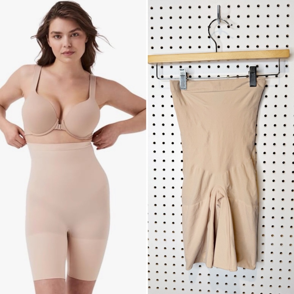 SPANX | Seamless High-Waist Shapewear‎ in Nude Sz. Small
